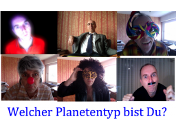 Webinar: Welcher Planetentyp bist Du?