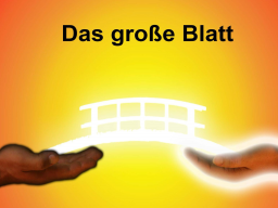 Webinar: Das große Blatt - Die Vorgehensweise - Lehrvideo