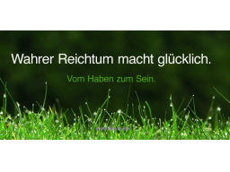 Webinar: ReichSein - Leben als wahrer Millionär