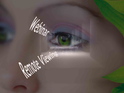 Webinar: ReMote-ViewIng Trainingsprogramm-Block 1
