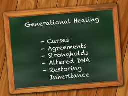 Webinar: GENERATIONEN-HEILUNG DURCH CORE-PROPHETIC-INTERCESSION® - TEIL I