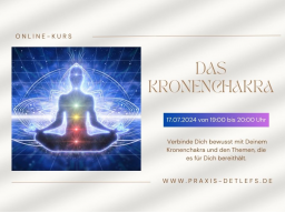 Webinar: Das Kronenchakra ~ Verbinde Dich mit der Quelle