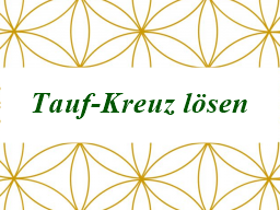 Webinar: Tauf-Kreuz lösen