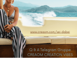Spirituelle Q & A TELEGRAM GRUPPE - Creation Vibes