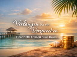 Verlangen ist ein Versprechen  finanzielle Freiheit ohne Druck