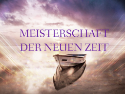 Webinar: MEISTERSCHAFT DER NEUEN ZEIT