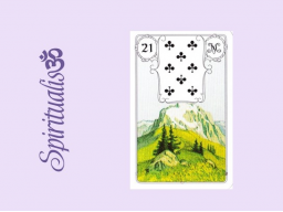 Webinar: ૐ 21 DER BERG ૐ Themenreihe: Meine spirituelle Reise durch das Lenormand- Karten-Deck!