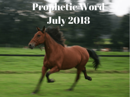 Webinar: PROPHETISCHE BOTSCHAFT FÜR JULI 2018 - plus BONUS-Extras