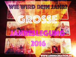 Webinar: Große, sehr ausführliche Jahreslegung 2017 - Einzelberatung