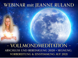 Webinar: VOLLMOND-MEDITATION - Abschluss 2020 / Segnung & Einstimmung auf 2021
