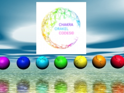 Webinar: CHAKRA ORAKEL CODES© - Finde und heile die verborgenen Themen deiner Chakren