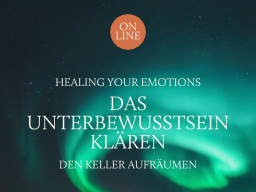 Webinar: HEALING YOUR EMOTIONS 27.11. | Das Unterbewusstsein klären (d | en)