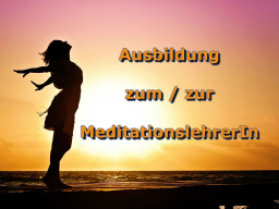 Webinar: Ausbildung zum/zur MeditationslehrerIn - Modul 2