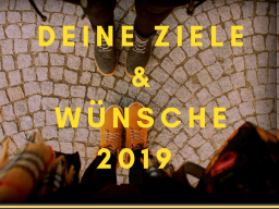 Webinar: Info: DEINE Ziele, Wünsche oder Träume für 2019 systemisch aufgestellt!