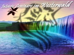 Webinar: Infowebinar zu den Intensivseminaren im Westerwald!