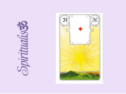 Webinar: ૐ 31 DIE SONNE ૐ Themenreihe: Meine spirituelle Reise durch das Lenormand- Karten-Deck!
