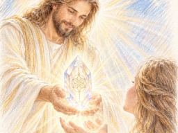 Dein persönlicher Jesus-Heilungs- und Erlösungskristall in einem Heilungsbild plus persönlichem Channeling