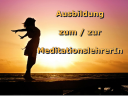 Webinar: Ausbildung zum/zur MeditationslehrerIn - Modul 1