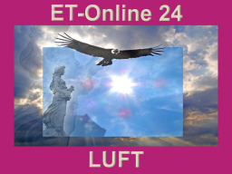 Webinar: ET24  Himmel+Erde LUFT