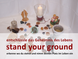 Webinar: stand your ground - entschlüssle das Geheimnis des Lebens