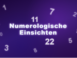 SONDERAKTION!! ✩✩ Numerologische Auswertung ✩✩