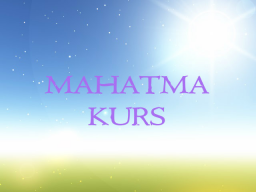 Webinar: MAHATMAKURS 15