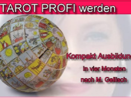 Webinar: Tarot Profi werden - 18 - nach M. Gellisch