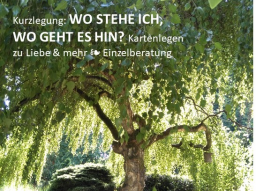 Webinar: Sondertermin für A.: Kurzlegung*: WO STEHE ICH, WO GEHT ES HIN? Kartenlegen zu Liebe & mehr ❧ Einzelberatung