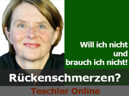 Webinar: Rückenschmerzen? Brauch ich nicht!