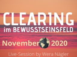 Webinar: Clearing im Bewusstseinsfeld [November 2020]