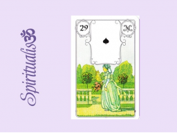 Webinar: ૐ 29 DIE DAME/DIE FRAU ૐ Themenreihe: Meine spirituelle Reise durch das Lenormand- Karten-Deck!