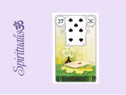 Webinar: ૐ 27 DER BRIEF ૐ Themenreihe: Meine spirituelle Reise durch das Lenormand- Karten-Deck!