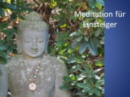Webinar: Meditation für Einsteiger
