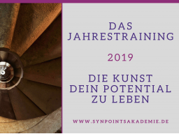 Webinar: INFO: Das Jahrestraining - Die Kunst Dein Potential zu leben